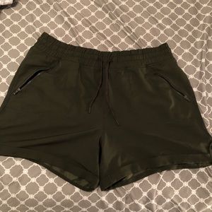 Dark Green Shorts